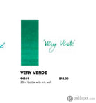 Sheaffer Bottled Ink in Very Verde (Green) Bottled Ink