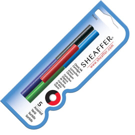 Sheaffer Ink Cartridges in Multicolor - Pack of 5