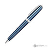 Sheaffer Prelude Ballpoint Pen in Deep Blue PVD with Horizontal Engraving Ballpoint Pen