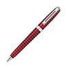 Sheaffer Prelude Ballpoint Pen in Merlot Lacquer with Horizontal Chrome Plated Engraving Ballpoint Pen