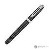 Sheaffer Prelude Fountain Pen in Black Lacquer with Horizontal Chrome Plated Engraving Fountain Pen