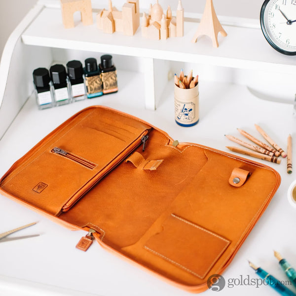 Shibui Life Organizer in Saddle Brown - A5 Organizer