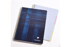 Clairefontaine Classic Wirebound Graph Notebook in Assorted Colors- 8.25 x 11 Notebook