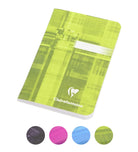 Clairefontaine Staplebound Ruled Notebook in Assorted Colors - 3.5 x 5.5 Notebook