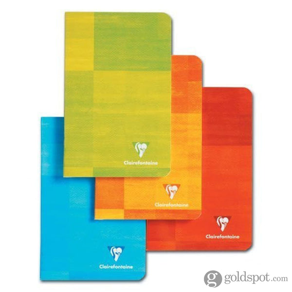 Clairefontaine Staplebound Ruled Notebook in Assorted Colors - 8.25 x 11.75 Notebook