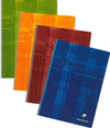 Clairefontaine Wirebound Ruled with Margin Notebook in Assorted Colors - 8.25 x 11.75 Notebook