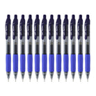 Staples Aura Gel Pens in Blue - 0.7mm - Pack of 12 Gel Pen