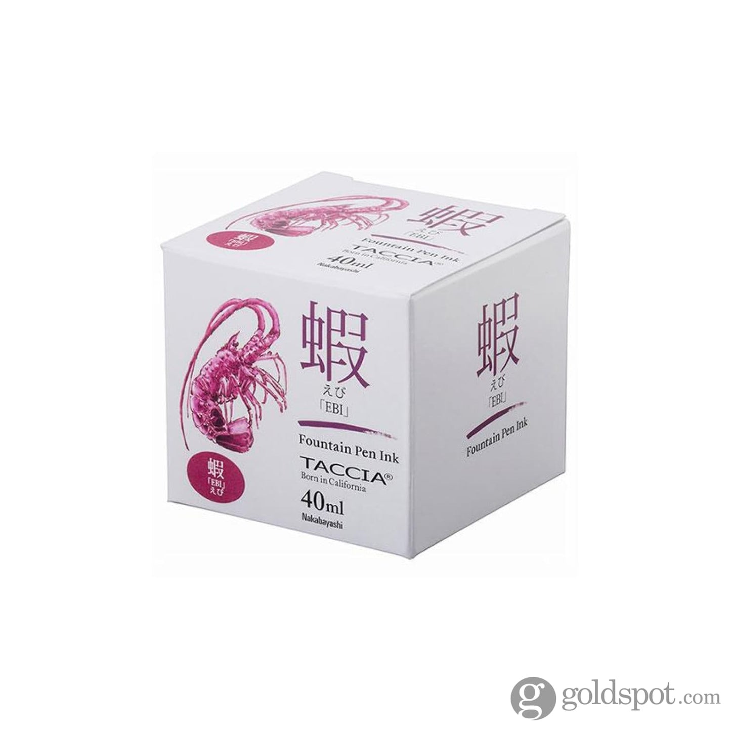 Taccia Bottled Ink in Ebi Purple Red - 40 mL Bottled Ink