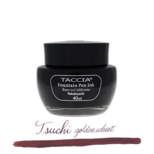 Taccia Bottled Ink in Tsuchi Golden Wheat - 40 mL