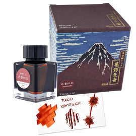 Taccia Hokusai-Benitsuchi (Red Soil) Bottled Ink - 40 mL