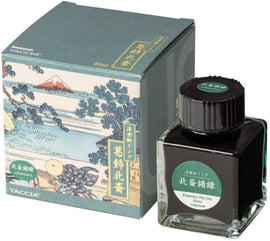 Taccia Hokusai-Sabimidori (Rust Green) Bottled Ink - 40 mL