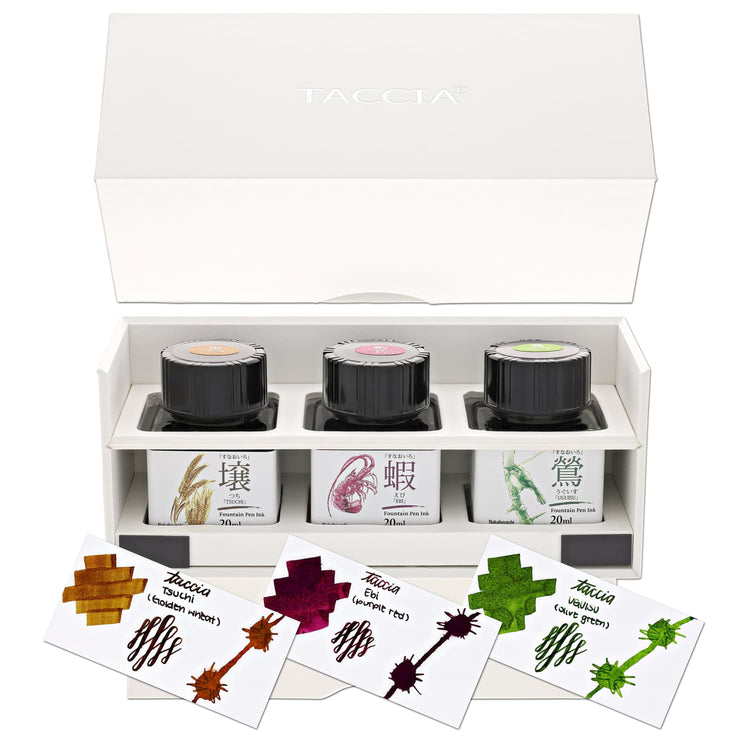 Taccia Mini Bottled Ink Set in Atmospheric Austerely Elegant - 20mL Bottled Ink