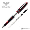Tibaldi N60 Ballpoint Pen in Ruby Red with Palladium Trim Ballpoint Pen