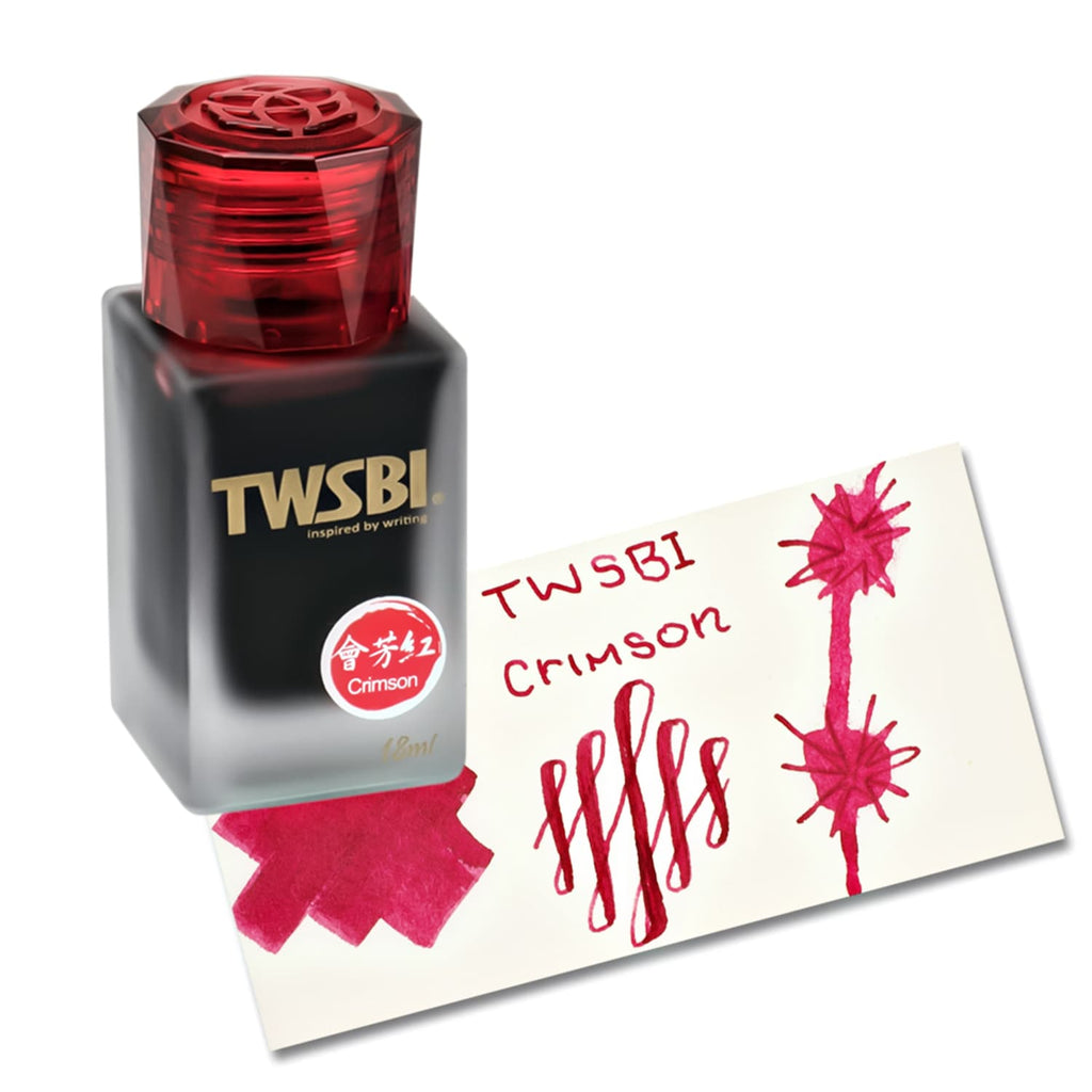 TWSBI 1791 Bottled Ink in Crimson - 18mL Bottled Ink