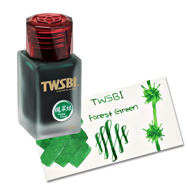 TWSBI 1791 Bottled Ink in Forest Green - 18mL Bottled Ink