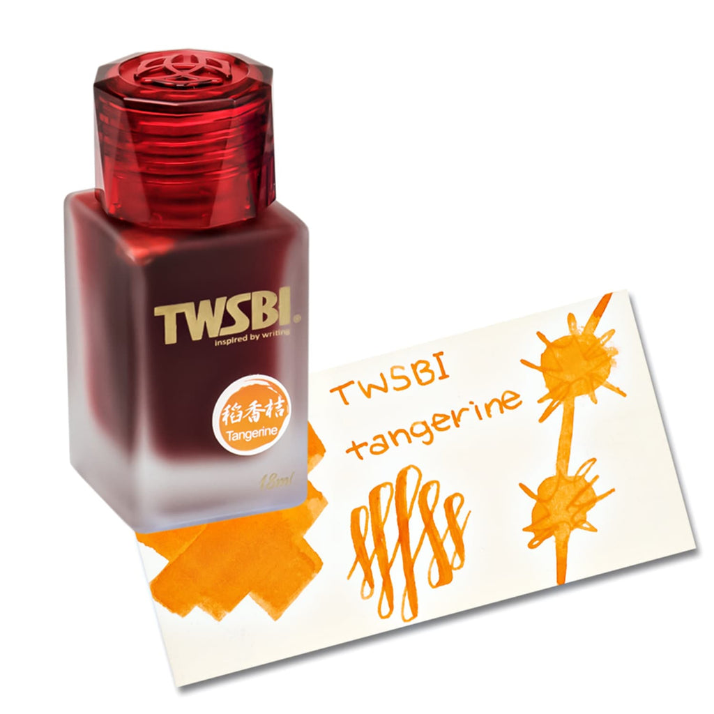 TWSBI 1791 Bottled Ink in Tangerine - 18mL Bottled Ink