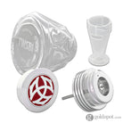 TWSBI Diamond 50 Ink Bottle - Polished Aluminum Ink Well