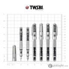 TWSBI Diamond 580 Fountain Pen in Clear Demonstrator Fountain Pen