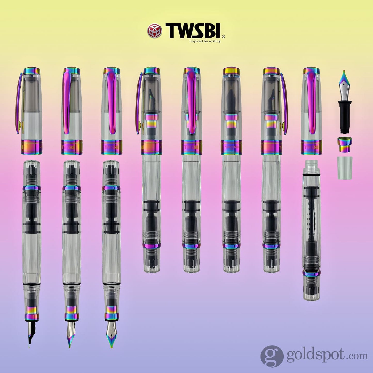 TWSBI Diamond 580 Fountain Pen in Iris Fountain Pen