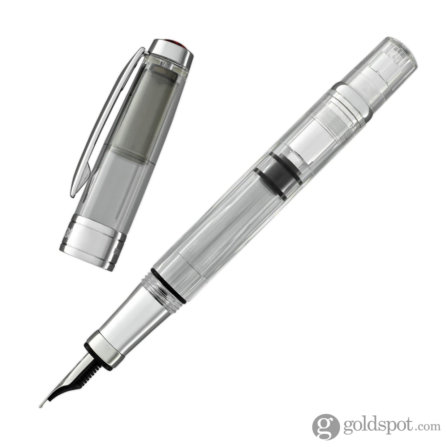 TWSBI Diamond 580AL Fountain Pen in Silver Fountain Pen