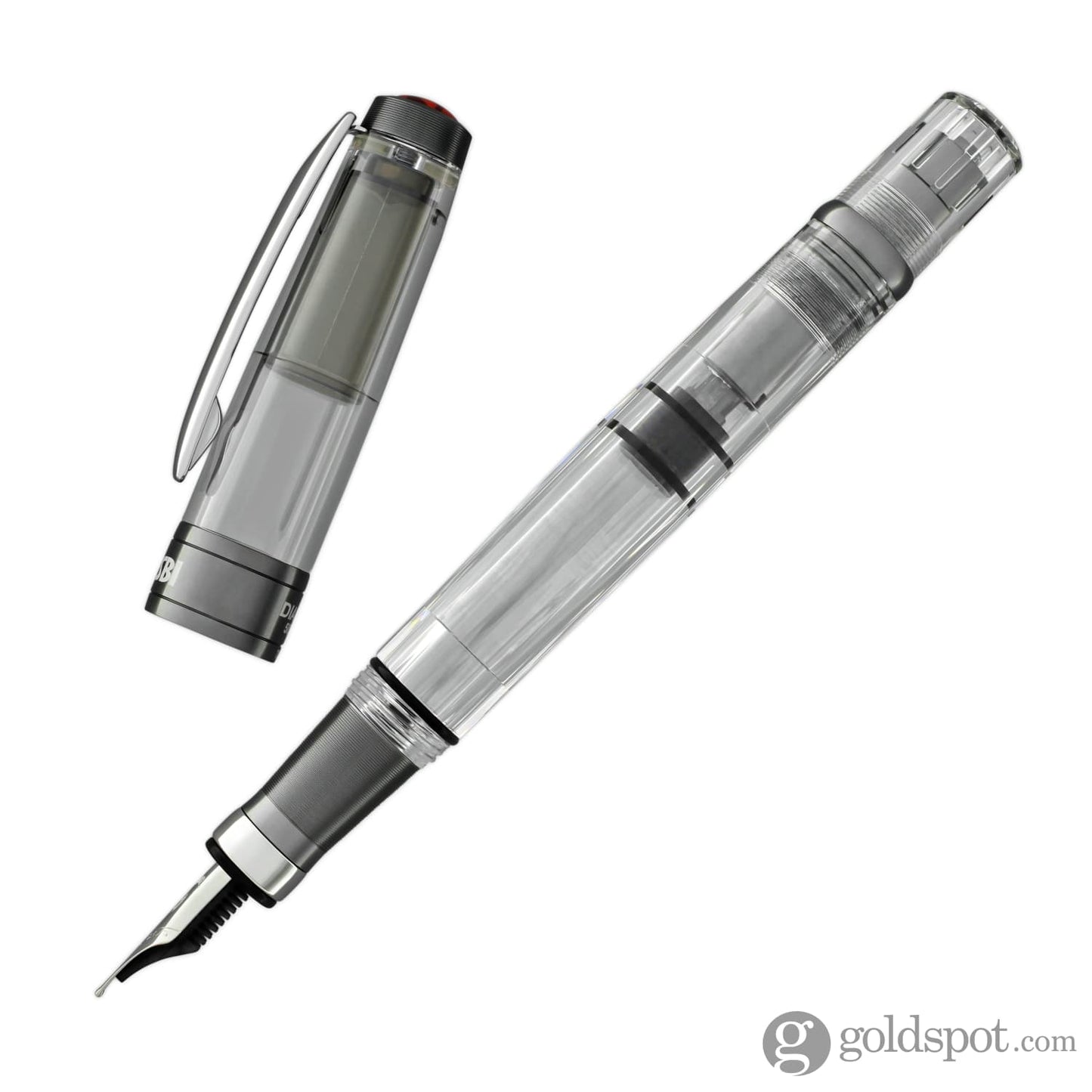 TWSBI Diamond 580ALR Fountain Pen in Nickel Gray Fountain Pen