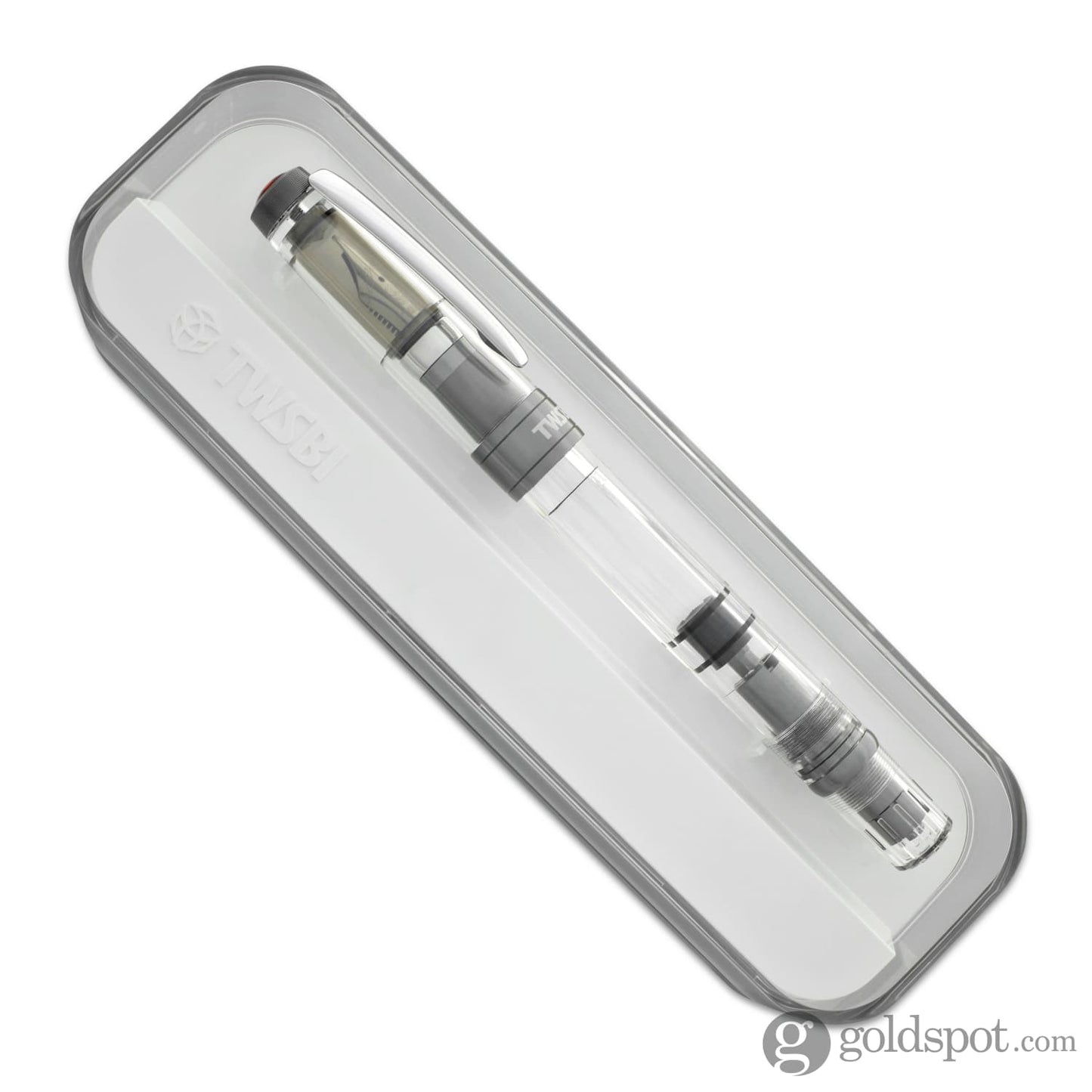 TWSBI Diamond 580ALR Fountain Pen in Nickel Gray Fountain Pen