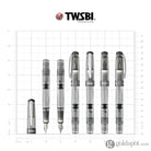 TWSBI Diamond 580ALR Fountain Pen in Nickel Gray Fountain Pen