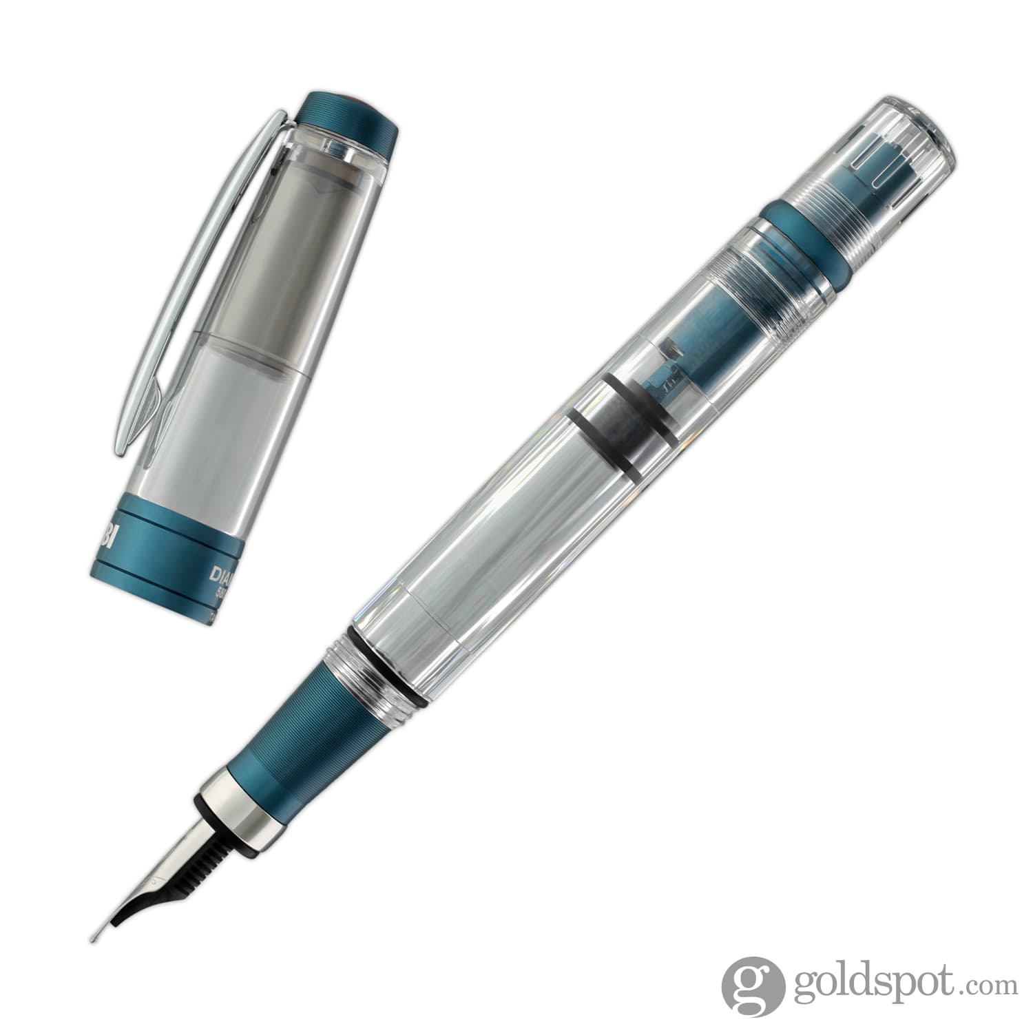 TWSBI Diamond 580ALR Fountain Pen in Prussian Blue Special Edition 