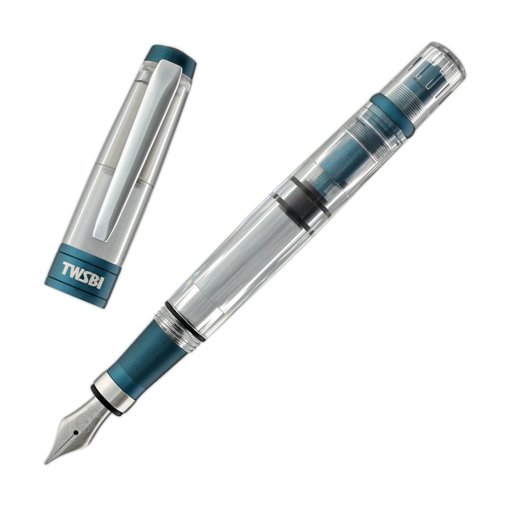 TWSBI Diamond 580ALR Fountain Pen in Prussian Blue Special Edition -  Goldspot Pens