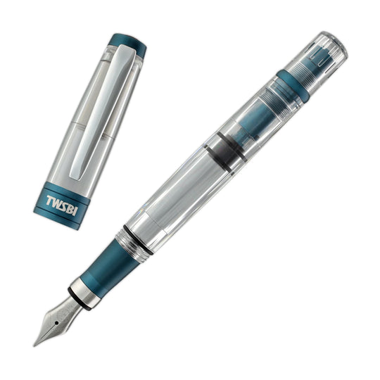 TWSBI Diamond 580ALR Fountain Pen in Prussian Blue Special Edition