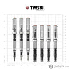 TWSBI Eco Fountain Pen in Clear Demonstrator Fountain Pen