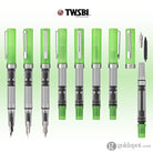 TWSBI Eco Fountain Pen in Glow Green Fountain Pen