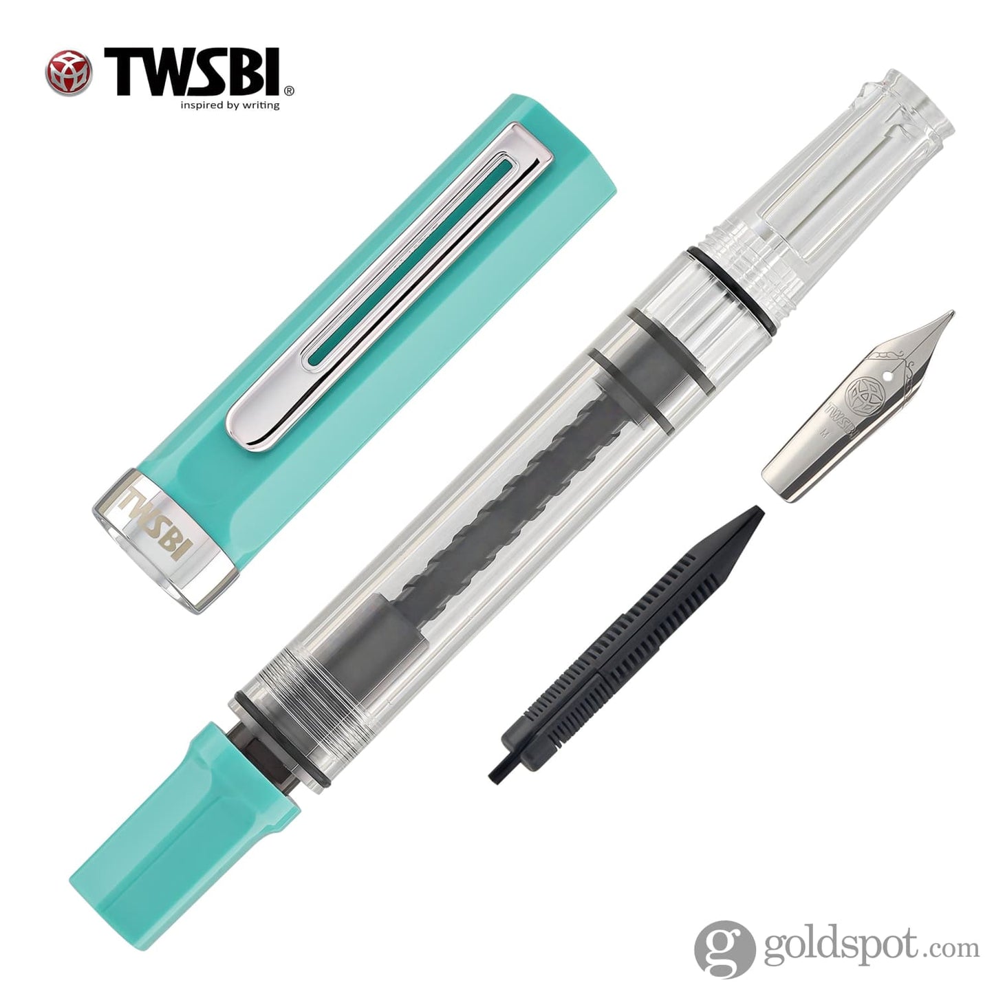 TWSBI Eco Fountain Pen in Persian Green Fountain Pen
