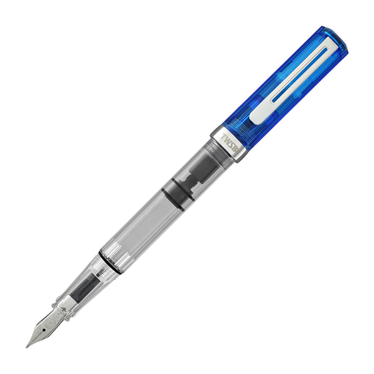 TWSBI Eco Fountain Pen in Transparent Blue Fountain Pen