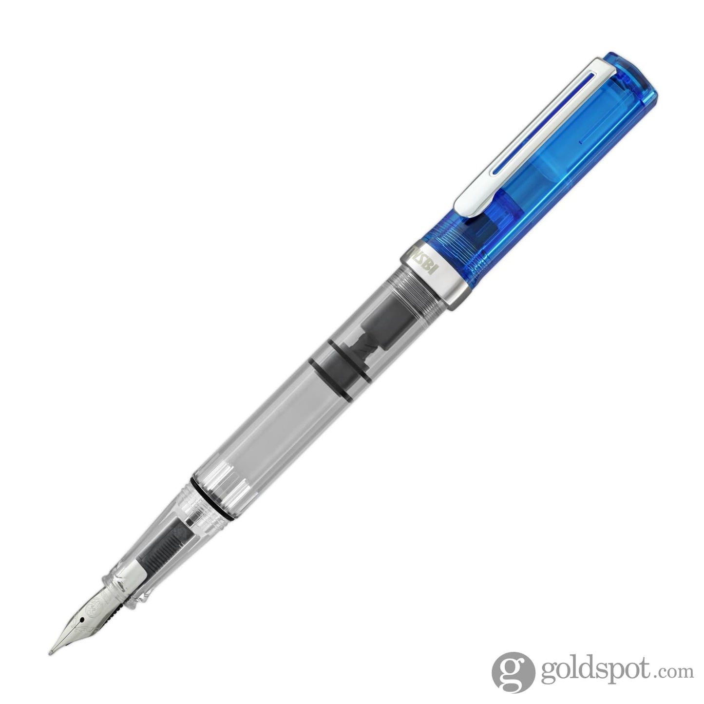 TWSBI Eco Fountain Pen in Transparent Blue Fountain Pen
