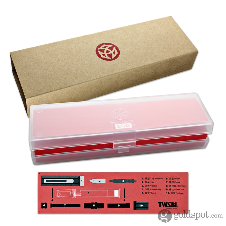 TWSBI Eco Fountain Pen in White Fountain Pen