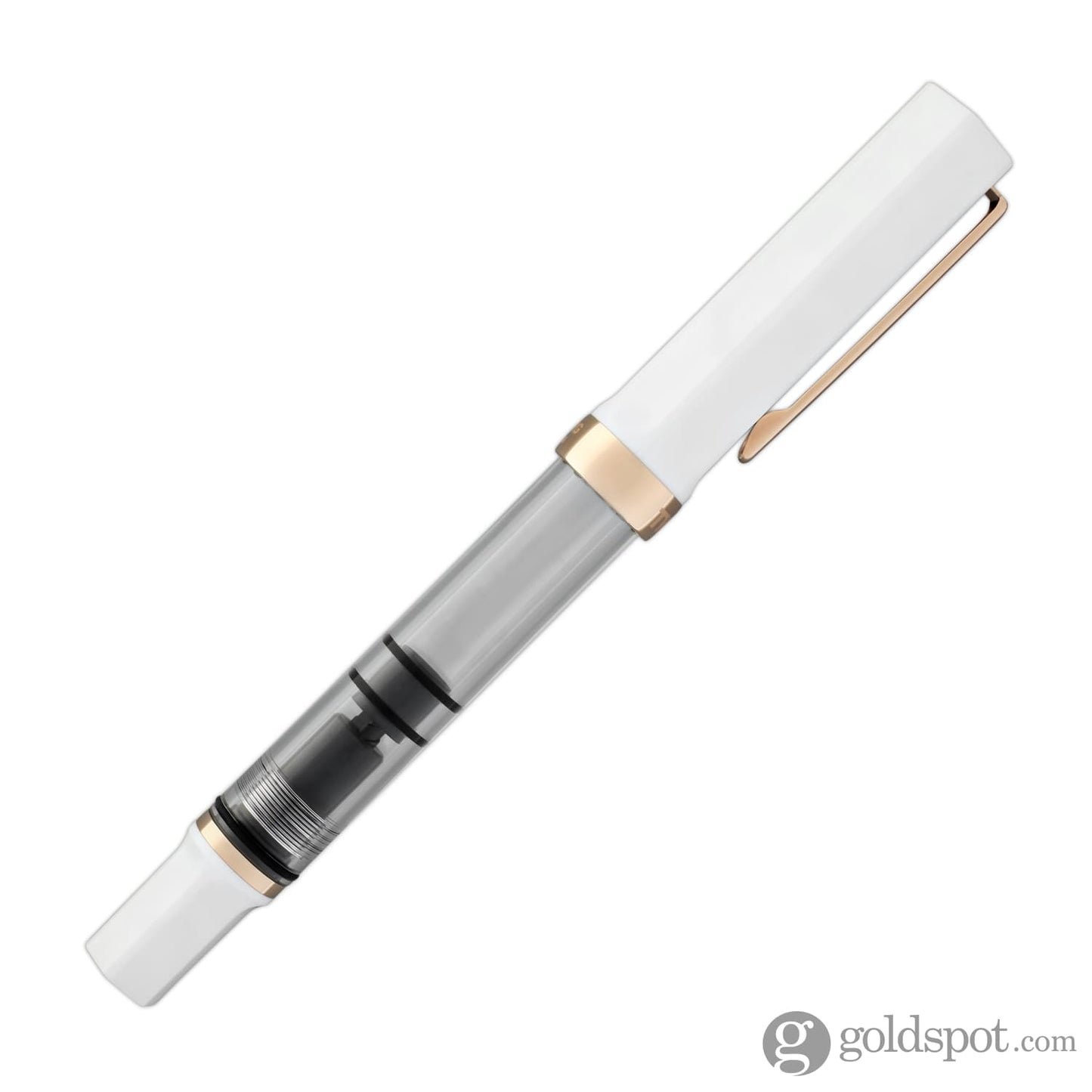 TWSBI Eco Fountain Pen in White Rose Gold Fountain Pen
