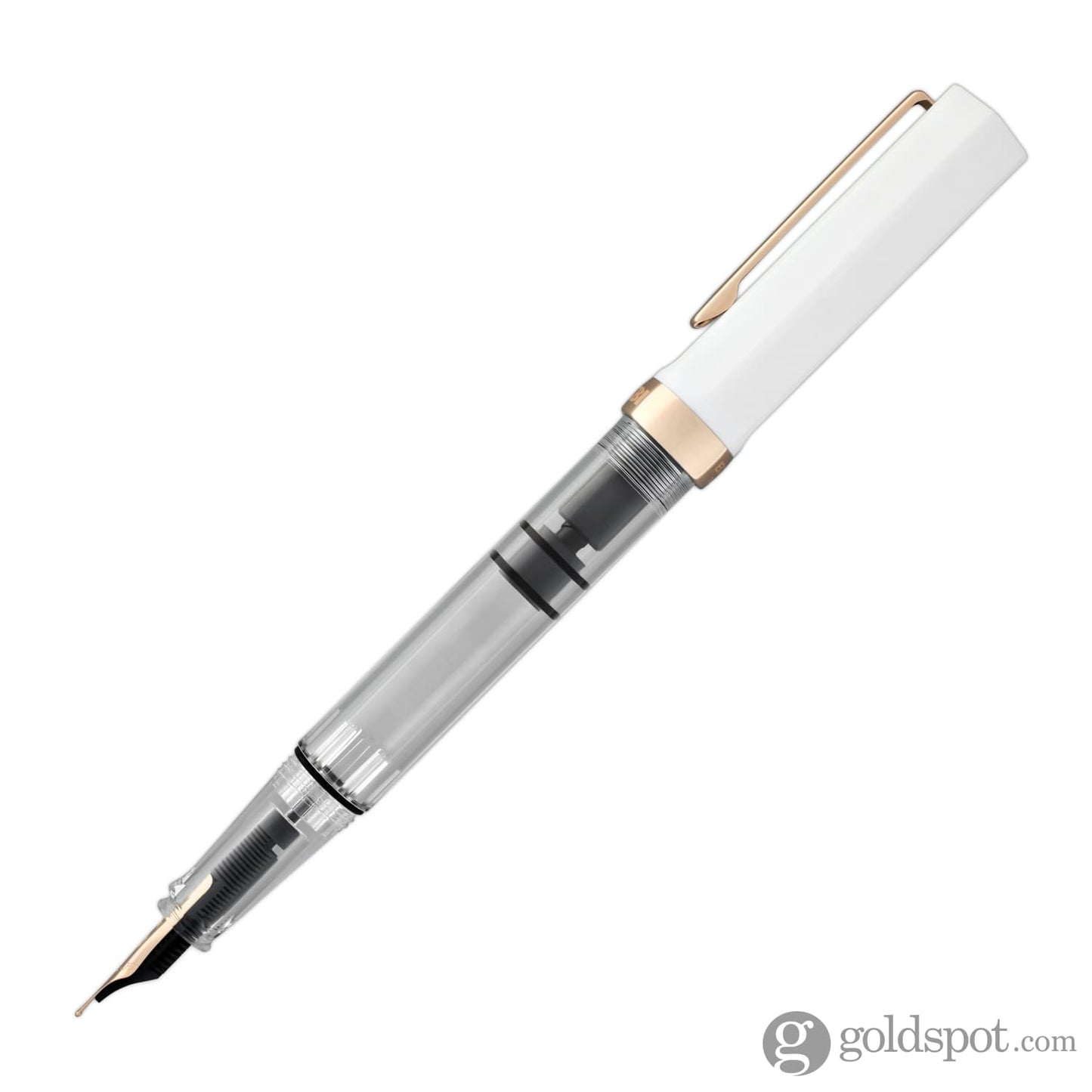 TWSBI Eco Fountain Pen in White Rose Gold Fountain Pen