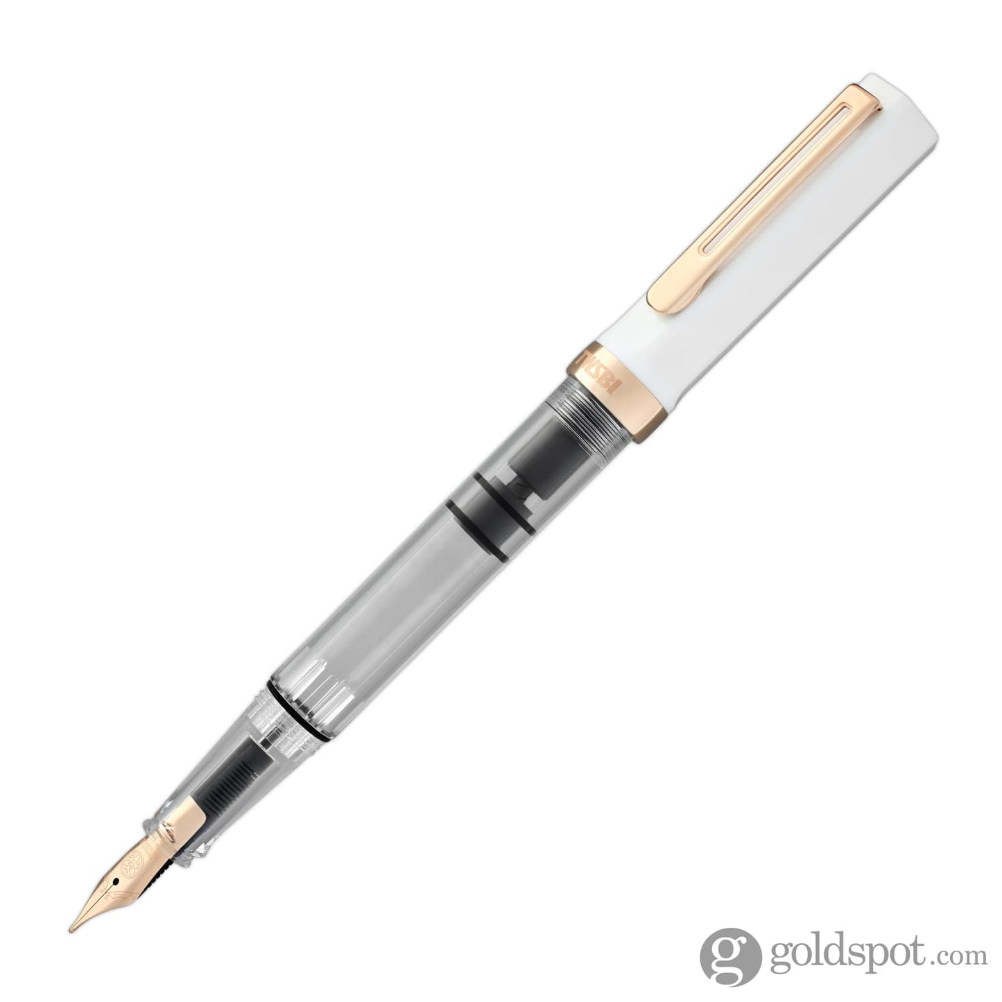 TWSBI Eco Fountain Pen in White Rose Gold Fountain Pen