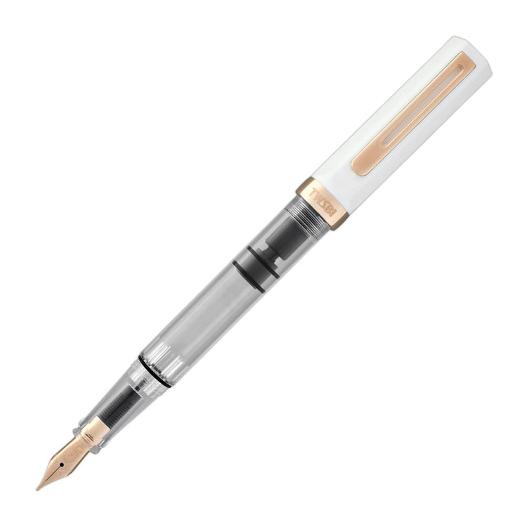 TWSBI Eco Fountain Pen in White Rose Gold Fountain Pen
