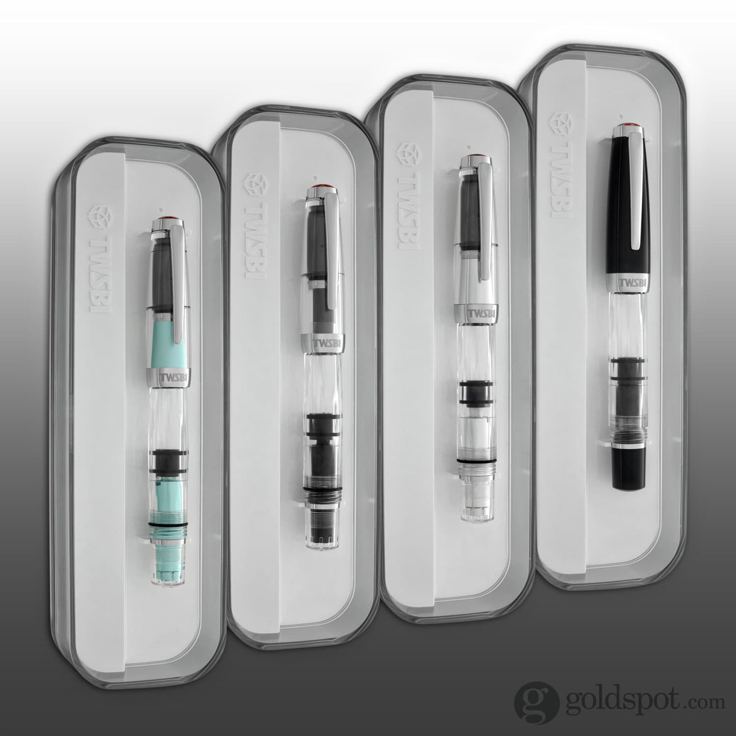 TWSBI Mini Fountain Pen in AL Silver Fountain Pen