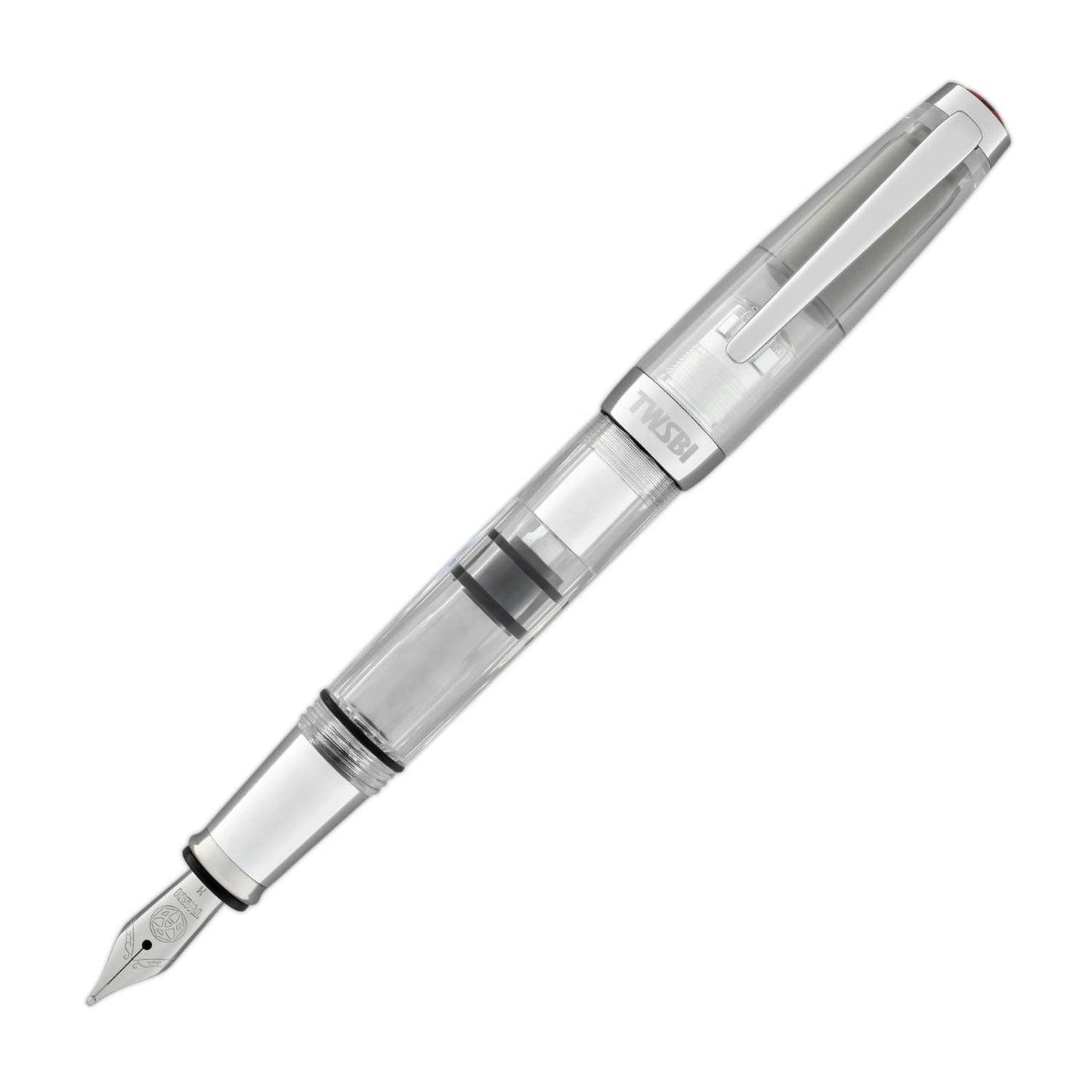 TWSBI Mini Fountain Pen in AL Silver Fountain Pen