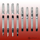 TWSBI Vac700R Fountain Pen in Clear Demonstrator Fountain Pen