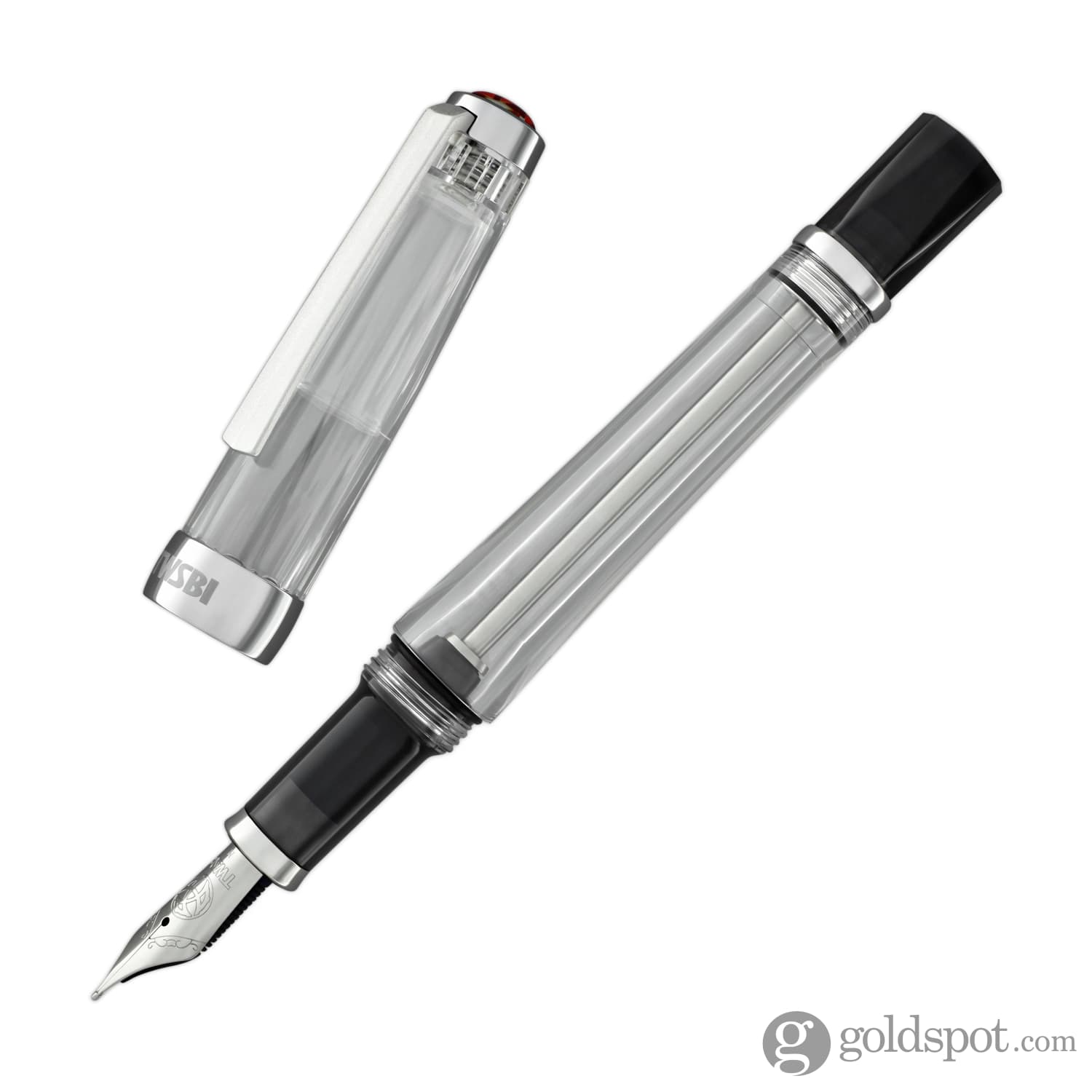 TWSBI Vac700R Fountain Pen - Clear - Extra-Fine