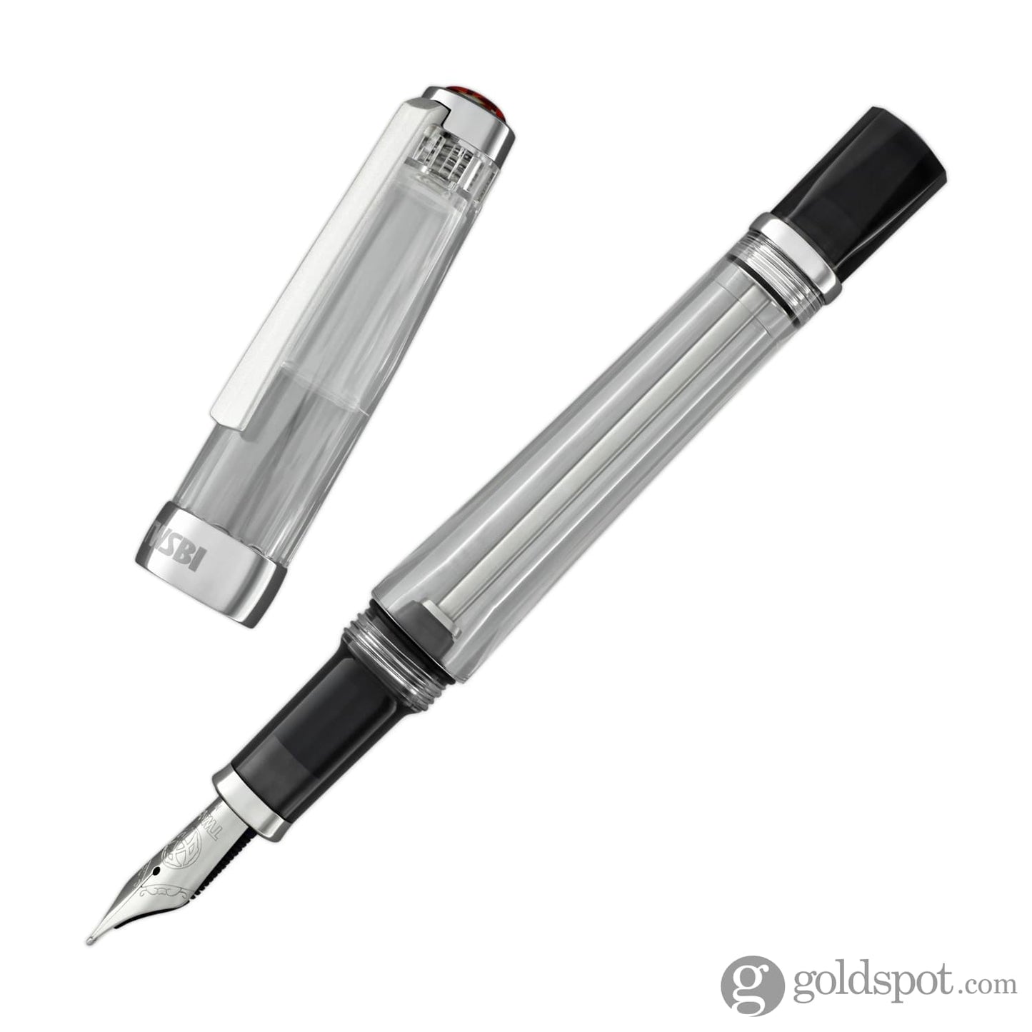 TWSBI Vac700R Fountain Pen in Clear Demonstrator Fountain Pen