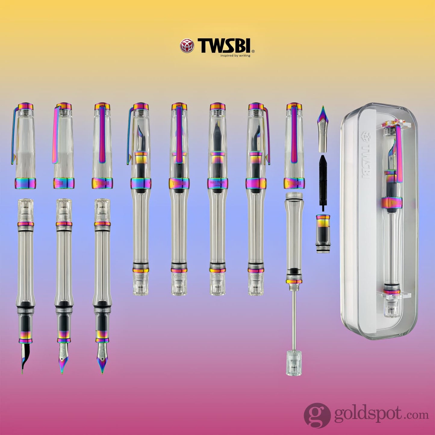 TWSBI Vac700R Fountain Pen in Iris Special Edition Fountain Pen