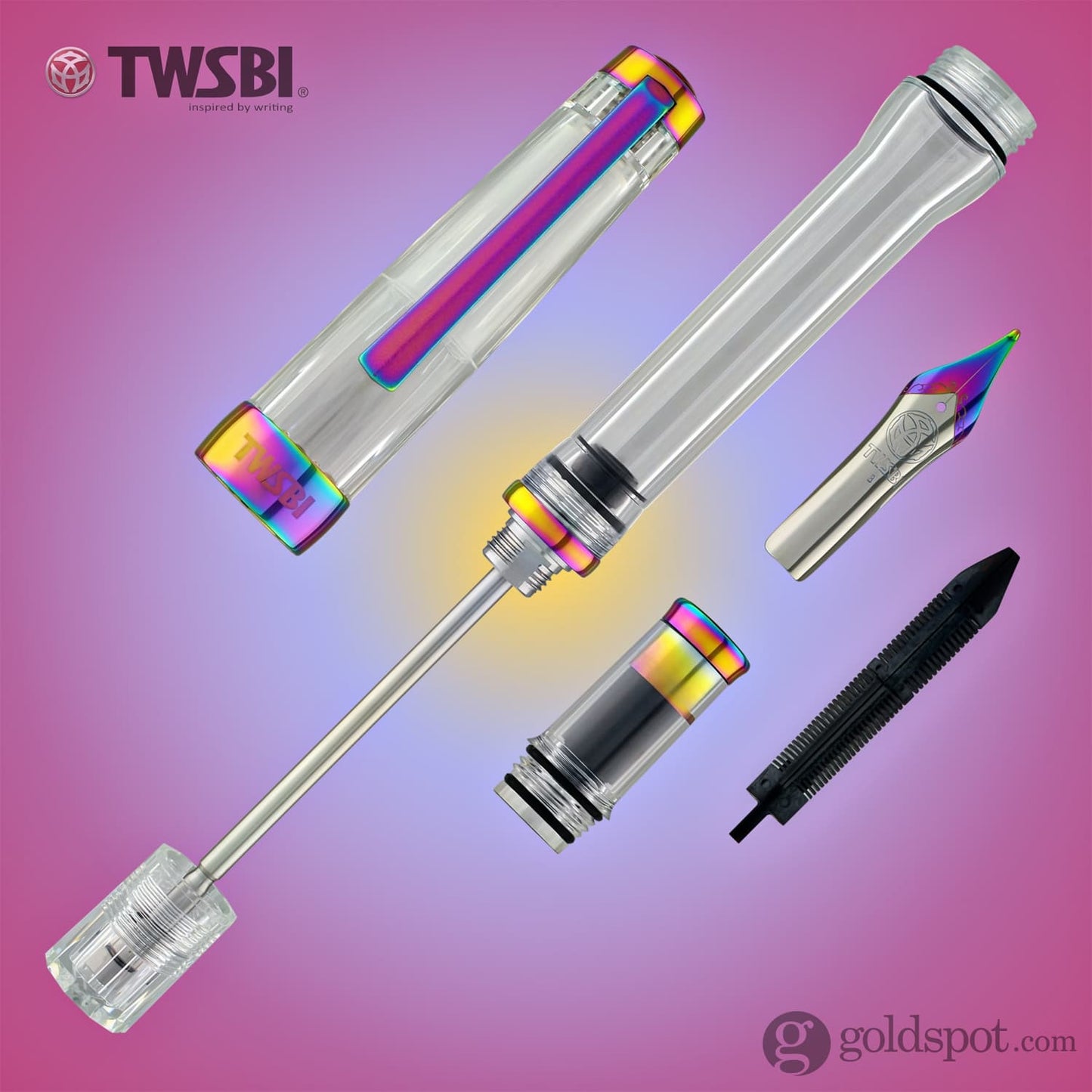 TWSBI Vac700R Fountain Pen in Iris Special Edition Fountain Pen