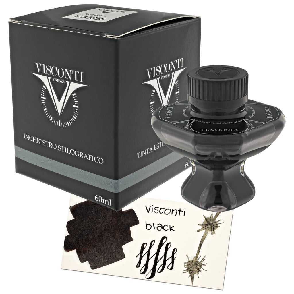 Visconti Bottled Ink in Black - 40 mL Bottled Ink