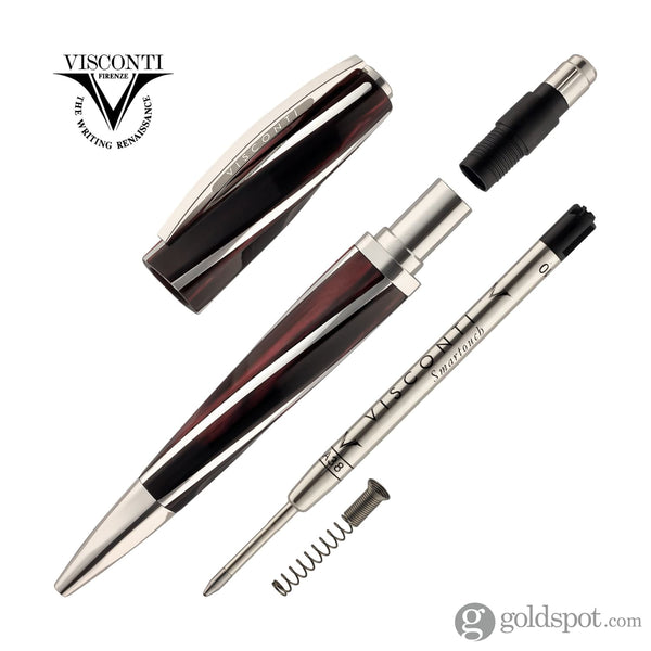 Visconti Divina Elegance Ballpoint Pen in Bordeaux Ballpoint Pen