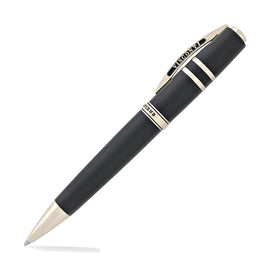Visconti Homo Sapiens Ballpoint Pen in Lava Black with Bronze Trim